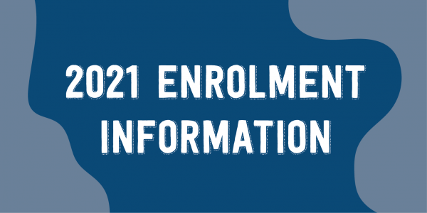 Enrolment Information and Registration for ZOOM information meeting.